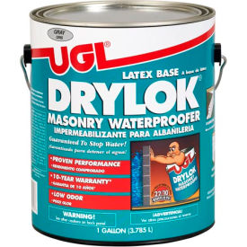 Waterproofer Latex Base Gallon Can, Gray 2 Cans/Case