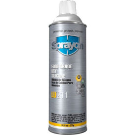 Food Grade Dry Silicone Lubricant, 12 oz. Aerosol Can