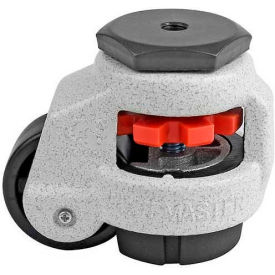 Swivel Stem Manual Leveling Caster - 110 Lb. Cap. - 42mm Dia. Nylon Wheel
