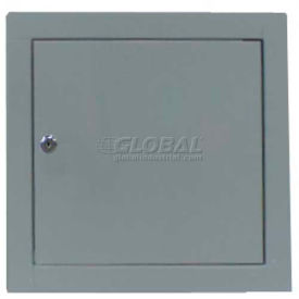 Multi Purpose Steel Access Panel, Key Lock, White, 12" W x 12" H