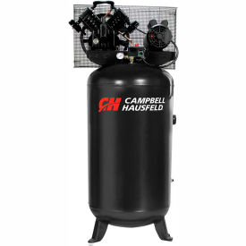 5HP Single-Stage Compressor 80 Gallon Vertical 140 PSI 16CFM 1-Phase 230V