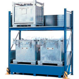 4 IBC Steel Storage Rack with Sump