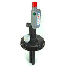 High Level Tank Alarm, Polypropylene, With Feed Pipe, Threaded Plug Mount, 1/2" Connection Tube