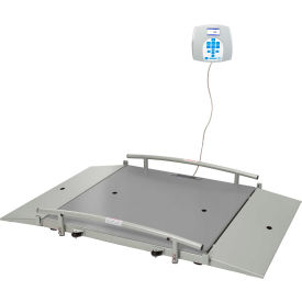 Digital Wheelchair Dual Ramp Scale 1000 x 0.2lb/454 x 0.1kg, Remote Display