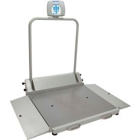 Digital Wheelchair Dual Ramp Scale 1000 x 0.2lb/454 x 0.1kg, Portable
