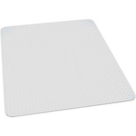 Chair Mat for Carpet - 46"W x 60"L, 0.11" Thick - Beveled Edge