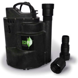 Submersible Utility Pump, Automatic, 1/4 HP, 1800 GPH