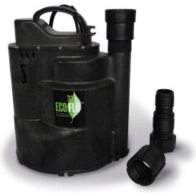 Submersible Utility Pump, Automatic, 1/2 HP, 2520 GPH