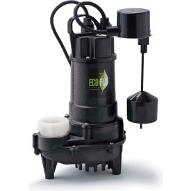 Submersible Sump Pump, Cast Iron, 3/4 HP, 6000 GPH