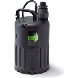 Submersible Utility Pump, Manual, 1/3 HP, 2880 GPH