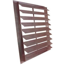 High Velocity Wall Exhaust Shutter 48"