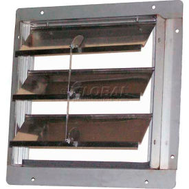 Stainless Steel Wall Exhaust Shutter 24" - 304SS 24 DP