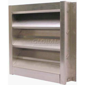 Aluminum Modular Fixed Louver 24" - AFL 24