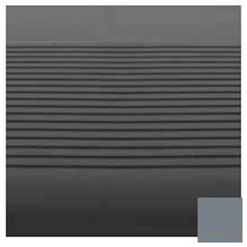 Stair Tread Round Nose 36"L - Dark Gray