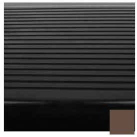 Stair Tread Rubber Square Nose 48"L - Light Brown