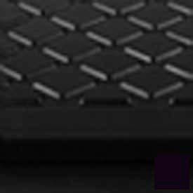 Stair Tread Rubber Round Nose 48"L X 12-1/16"D - Black
