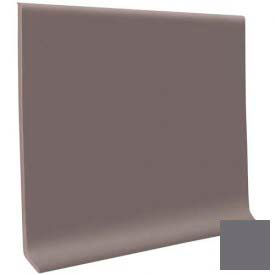 Cove Base Vinyl 4"X1/8"X120' Coil - Light Charcoal
