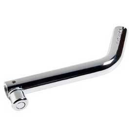 Pivot Hitch Pin, Nickel/Chrome Plated, 5/8"