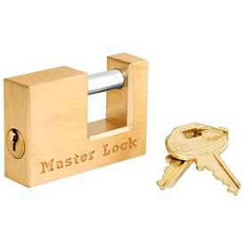 Coupler Lock, 3/4" Shackle, Solid Brass