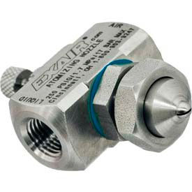 Atomizing Nozzle, Siphon Fed Flat Fan Pattern, 0.4 GPH Max