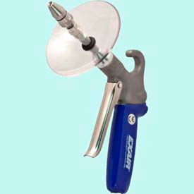 Soft Grip Safety Air Gun with Adjustable Air Nozzle & Chip Shield, 1/4" FNPT, Stainless Steel Nozzle