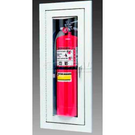 Steel Fire Extinguisher Cabinet, Full Acrylic Window, Surface Mount