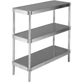 3 Shelves, 60"W x 18"D x 48"H
