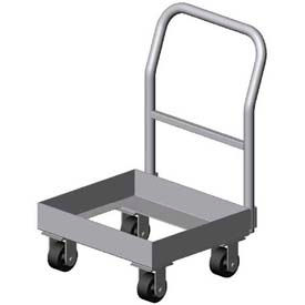 Chill Tray Dollies, Single Handle, 22-3/4"W x 10"H x 60"D, Aluminum