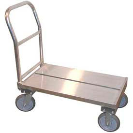 HD Aluminum Platform Truck Grooved I-Beam Plank 36"L x 20"W x 13"H