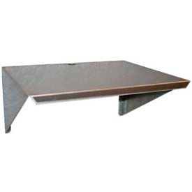 18"W x 12"H x 24"L Aluminum Microwave Wall Mount Shelf, Prairie View