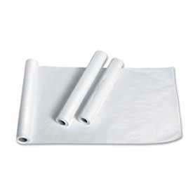 Standard Crepe Exam Table Paper, 20"W x 125'L, White, 12 Rolls/Carton