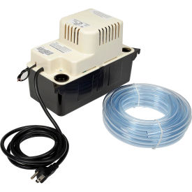 Condensate Removal Pump, Automatic, 115V, 80 GPH At 1', 20' Lift