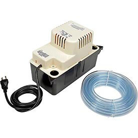 Condensate Removal Pump, Automatic, 115V, 65 GPH At 1', 15' Lift