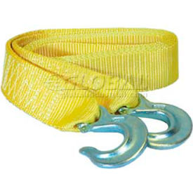 7000 Lb. Capacity Tow Strap 10' x 1-7/8" with Forged Hooks