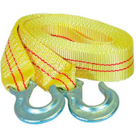 10,000 Lb. Capacity Tow Strap 15' x 1-3/4" with Forged Hooks