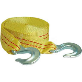 10,000 Lb. Capacity Tow Strap 25' x 1-3/4" with Forged Hooks