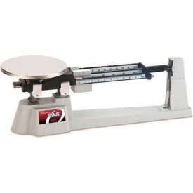 760-00 Triple Beam With Stainless Steel Plate & Tare 610g x 0.1g 6" Diameter Platform