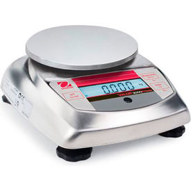 Compact Bench/Food Digital Scale 400g x 0.01g 4.7" Diameter Platform