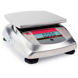 Compact Bench/Food Washdown Digital Scale, 13.23 lb x 0.005 lb