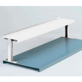 Steel Riser W/ Shelf, 60"W x 13-1/2"D, White