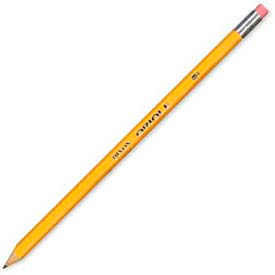 Oriole Presharpened HB #2 Pencil, Nontoxic, Yellow Barrel, Dozen