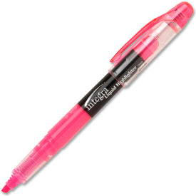 Liquid Highlighter, Chisel Tip, Fluorescent Pink, Dozen