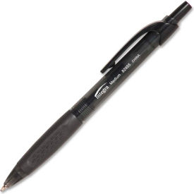 Ballpoint Retractable Pen, Medium Point, Black Ink, Pack of 12