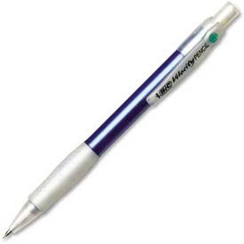 Velocity Mechanical Pencil, Refillable, Rubber Grip, 0.9mm, Black Barrel, Dozen