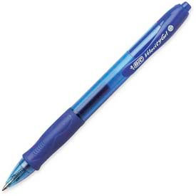 Velocity Rollerball Retractable Gel Pen, 0.7mm, Blue Ink, Dozen