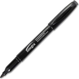 Fine Point Permanent Marker, Water/Fade Resistant, Black Ink, Dozen