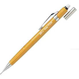 Refillable Mechanical Pencil, 0.9mm, Yellow