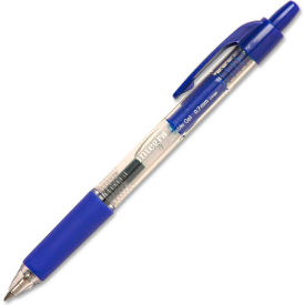 Retractable Gel Pen, Comfort Grip, 0.7mm, Blue Ink, Dozen