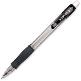 G2 Mechanical Pencil, Rubber Grip, Refillable, 0.7mm, Black, Dozen