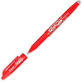 FriXion Ball Erasable Gel Pen, Fine, 0.7mm, Red Barrel/Ink